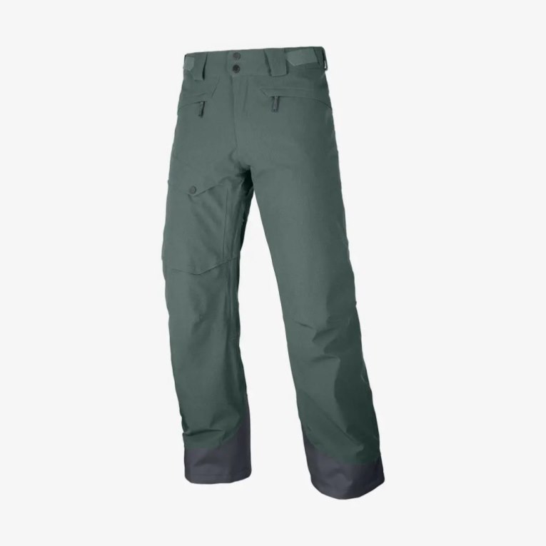 Pantalones De Esquí Salomon Untracked Hombre Verdes | MX PYLM751